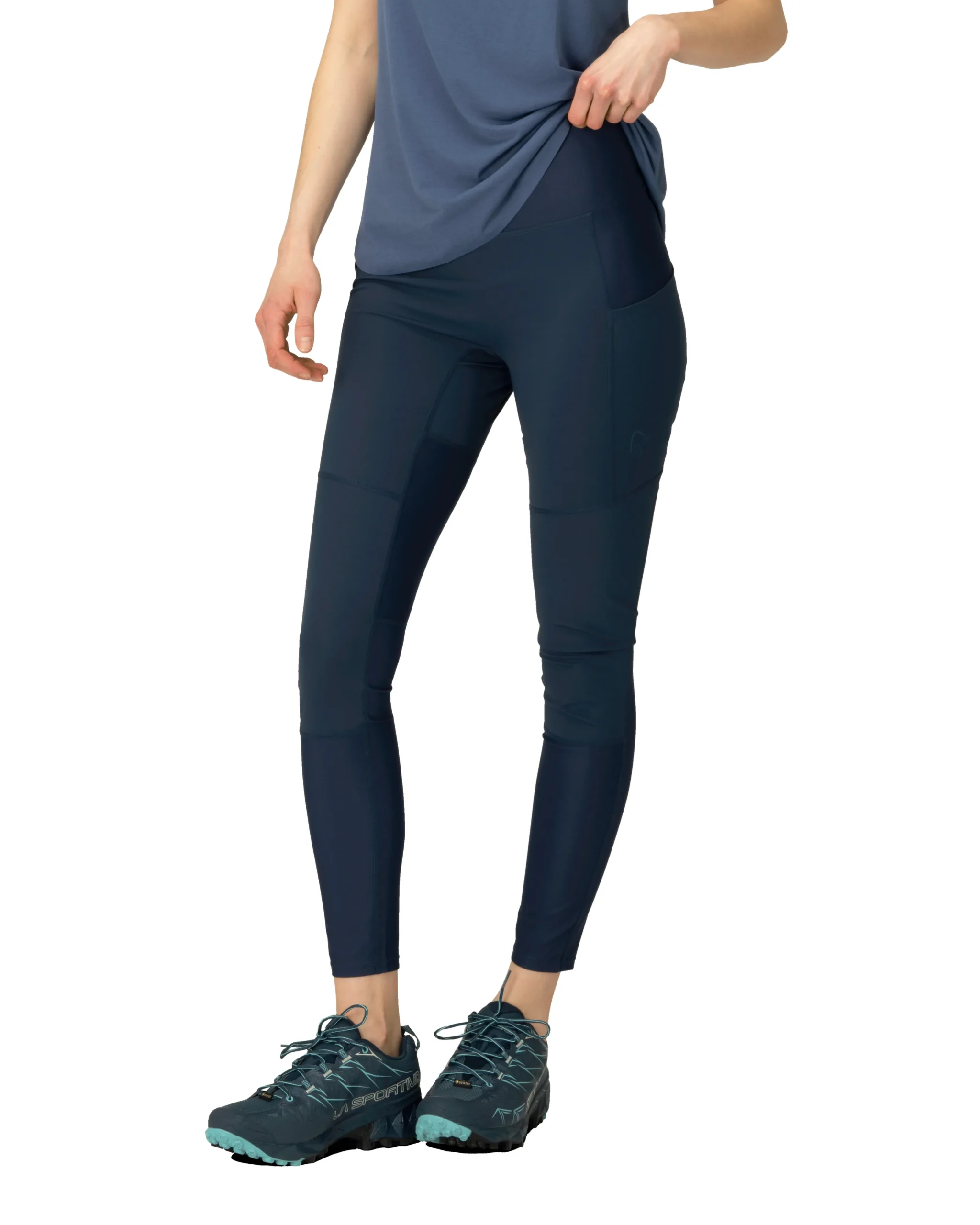 Tights/Longs-Norrøna Falketind Equaliser Stretch Tights W's Indigo Night Blue