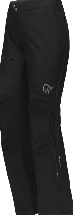 Bukser-Norrøna Falketind Gore-Tex Paclite Pants W's Caviar Black