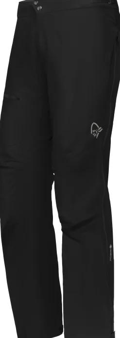 Bukser-Norrøna Falketind Gore-Tex Paclite Pants M's Caviar Black