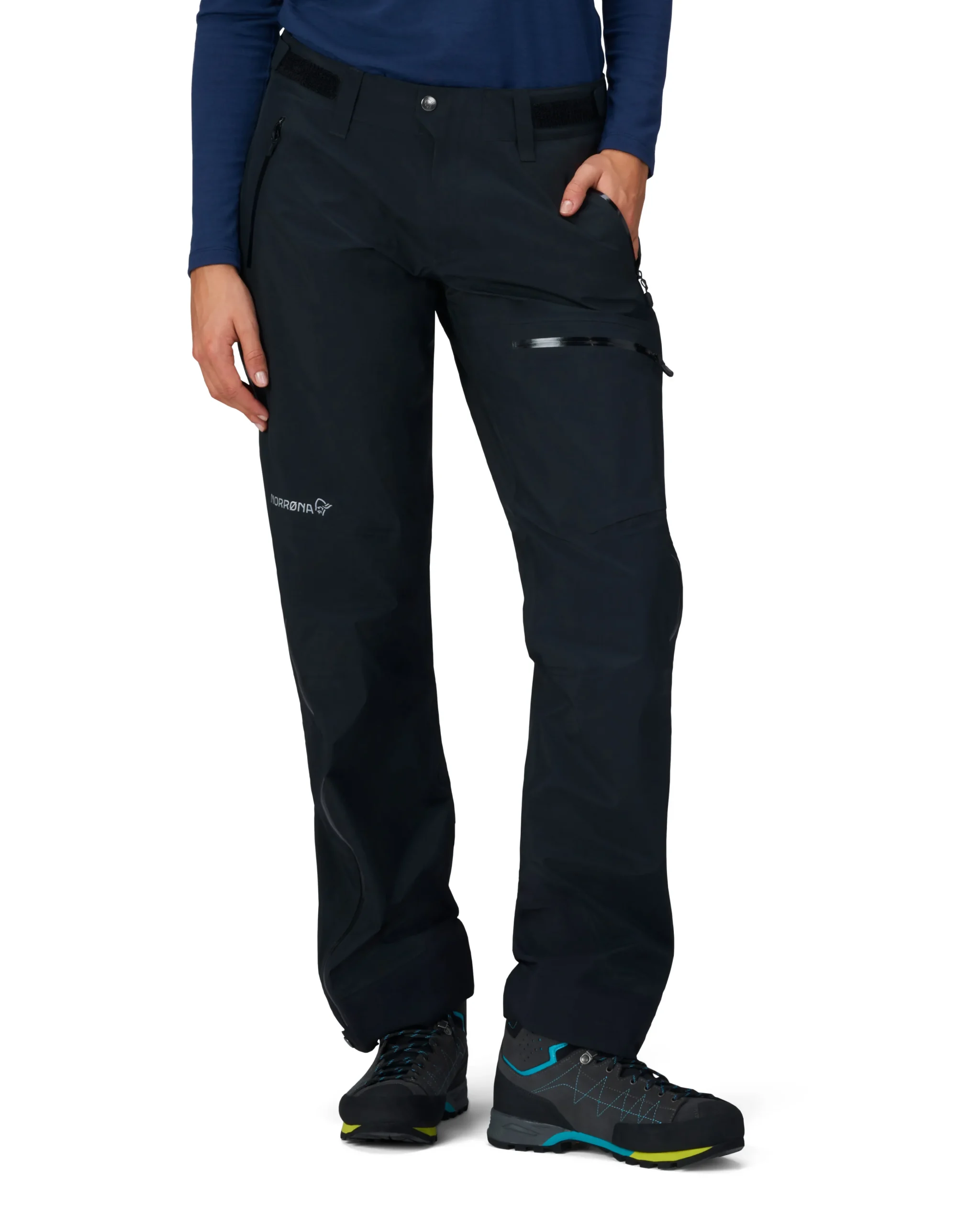 Bukser-Norrøna Falketind Gore-Tex Pants W's Caviar Black