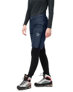 Bukser-Norrøna Falketind Thermo40 Shorts W's Indigo Night Blue