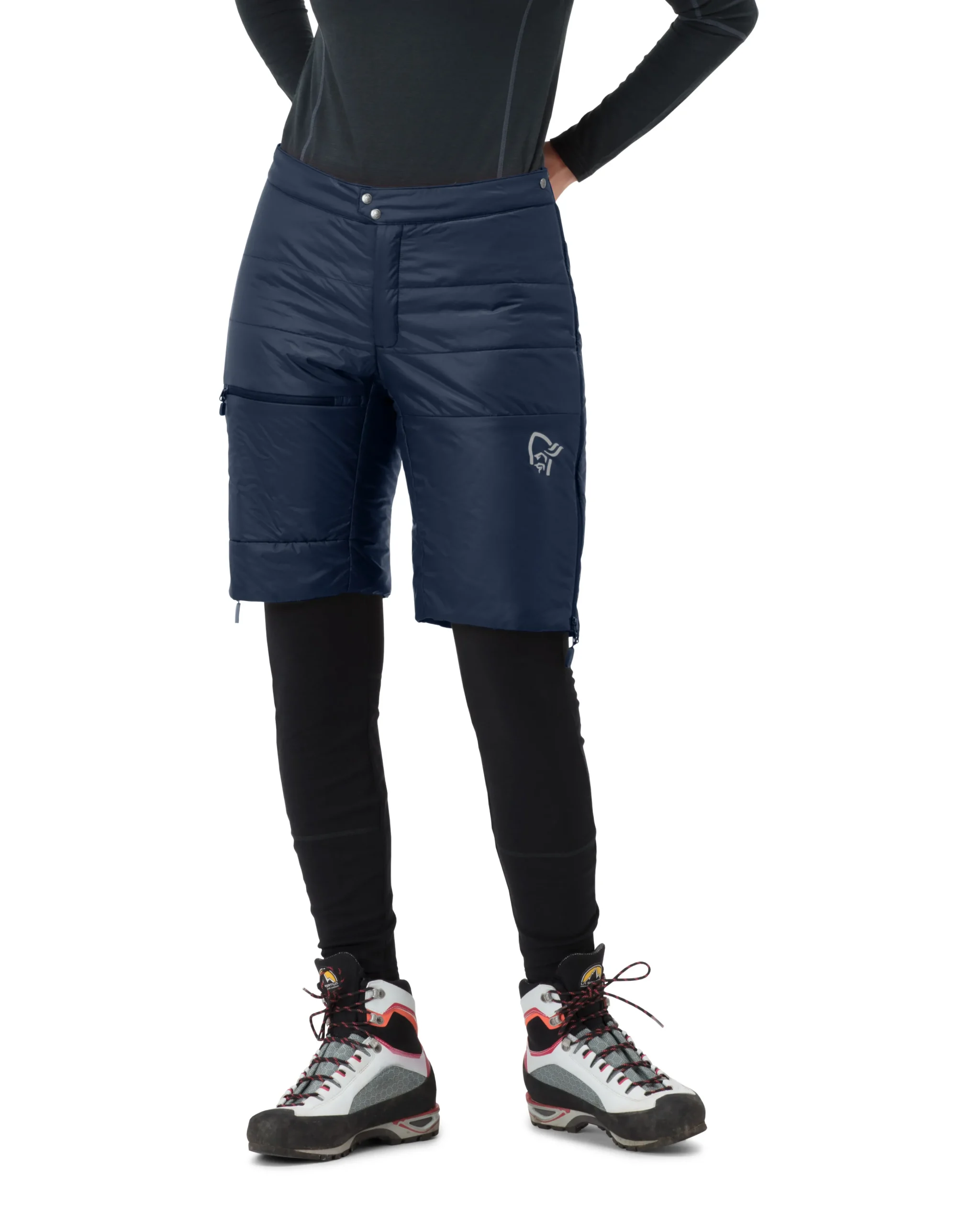Bukser-Norrøna Falketind Thermo40 Shorts W's Indigo Night Blue