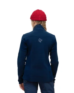Jakker/Overdeler-Norrøna Falketind Warm1 Jacket (W) Indigo Night Blue