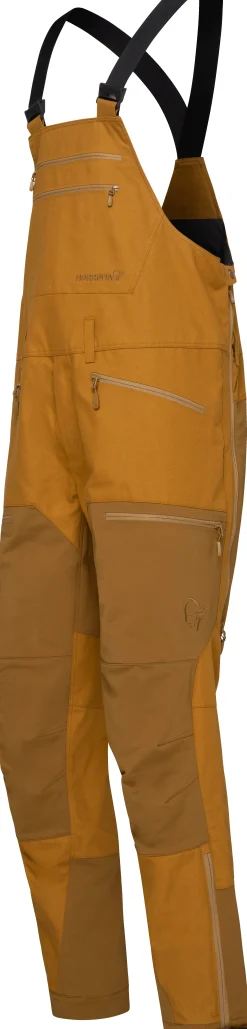 Bukser-Norrøna Femund Cotton Heavy Duty Bib M's Camelflage