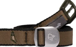 Tilbehør|Tilbehør-Norrøna Femund Webbing Icon Slim 25mm Belt Unisex Breen