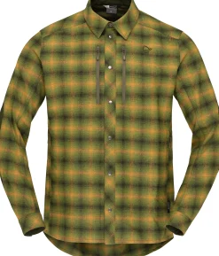 Skjorter-Norrøna Finnskogen Wool Shirt M's Olive Night