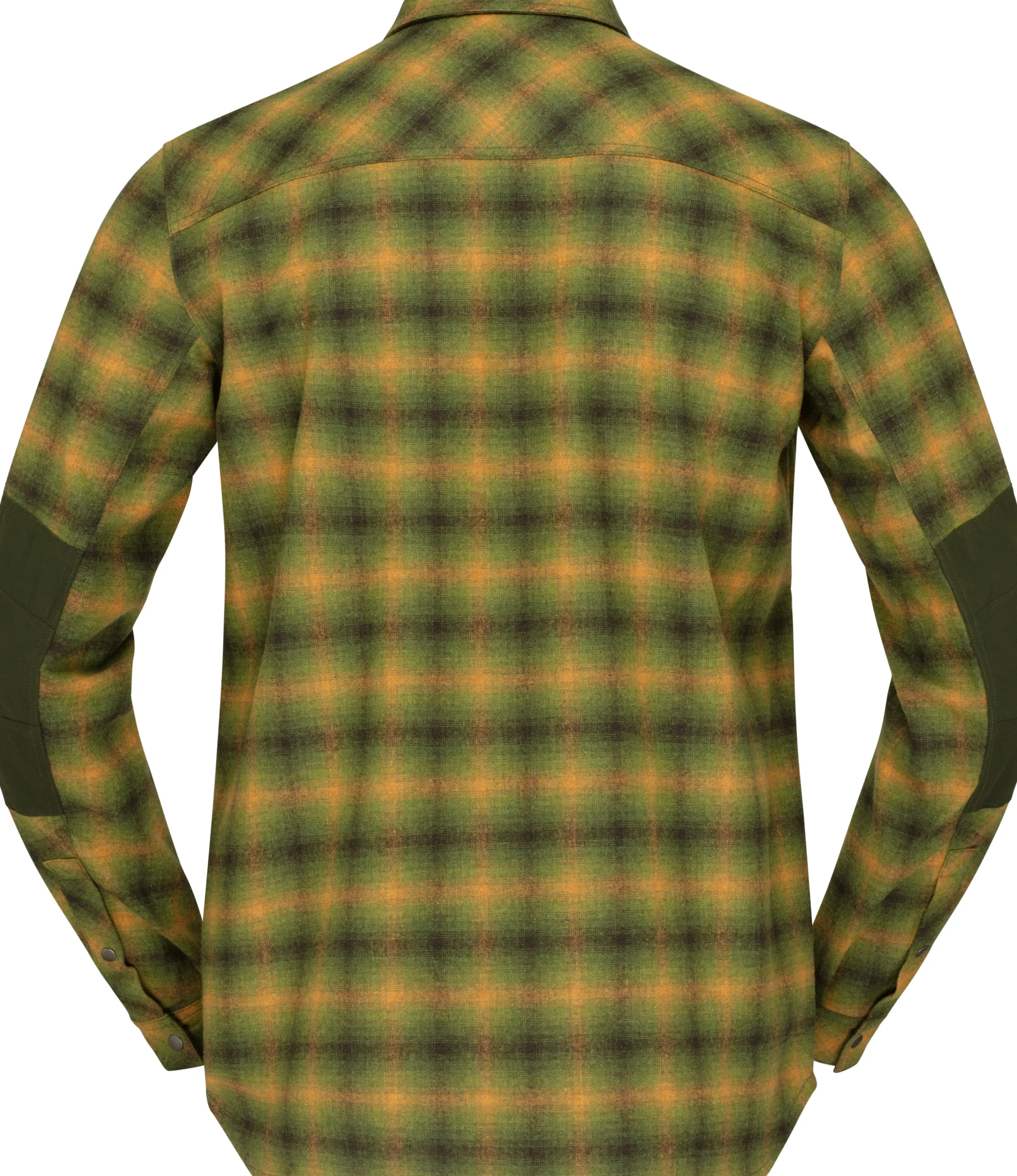 Skjorter-Norrøna Finnskogen Wool Shirt M's Olive Night