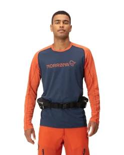 Ryggsekk|Ryggsekk-Norrøna Fjørå Econyl195 6L Hip Pack Caviar Black