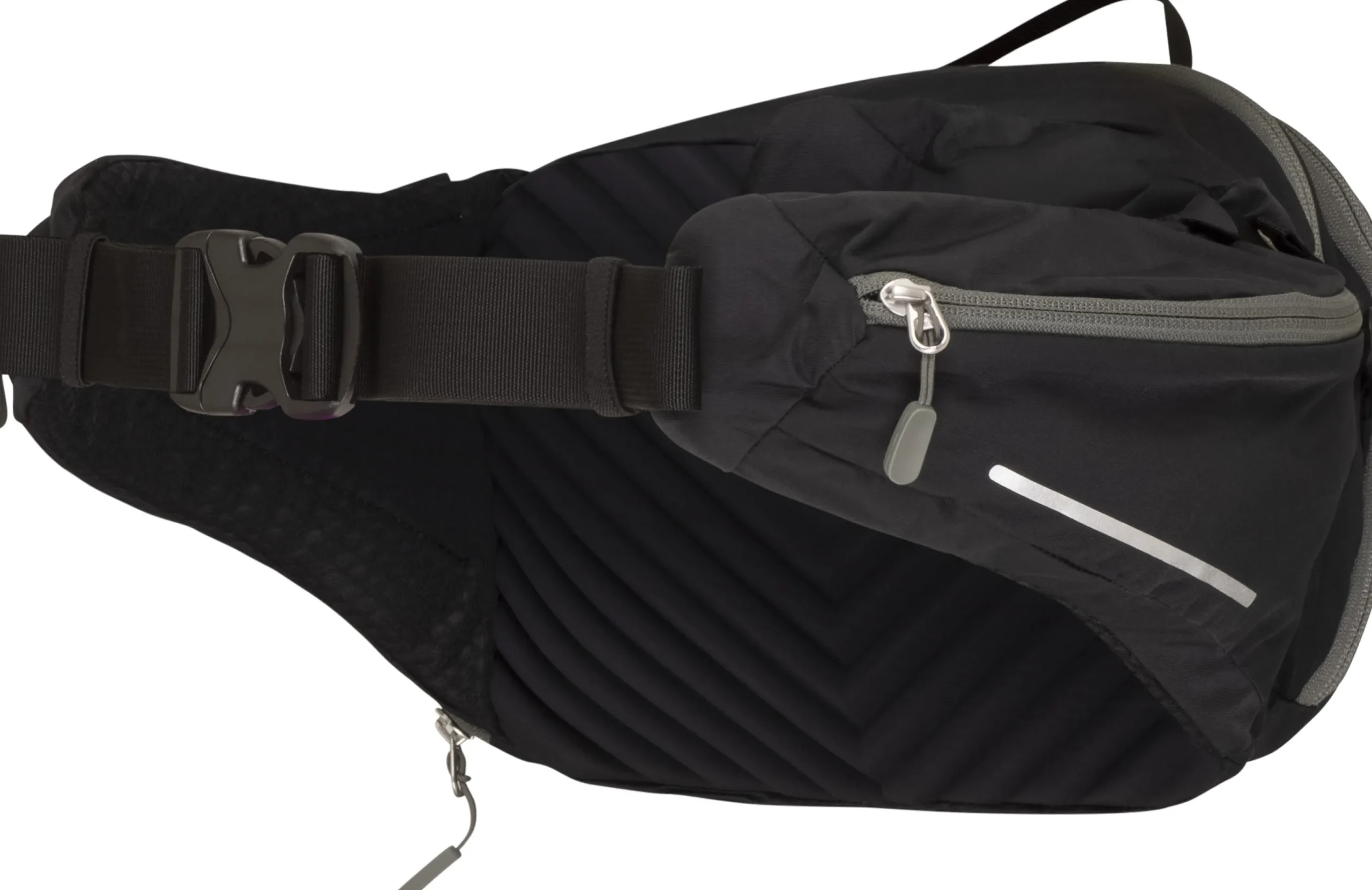 Ryggsekk|Ryggsekk-Norrøna Fjørå Econyl195 6L Hip Pack Caviar Black