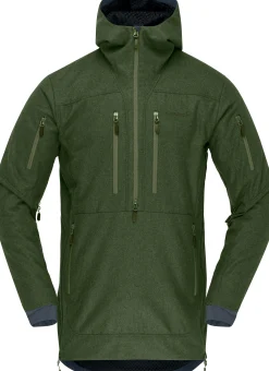 Jakker/Overdeler-Norrøna Kvinnherad Wool Smock M's Olive Night
