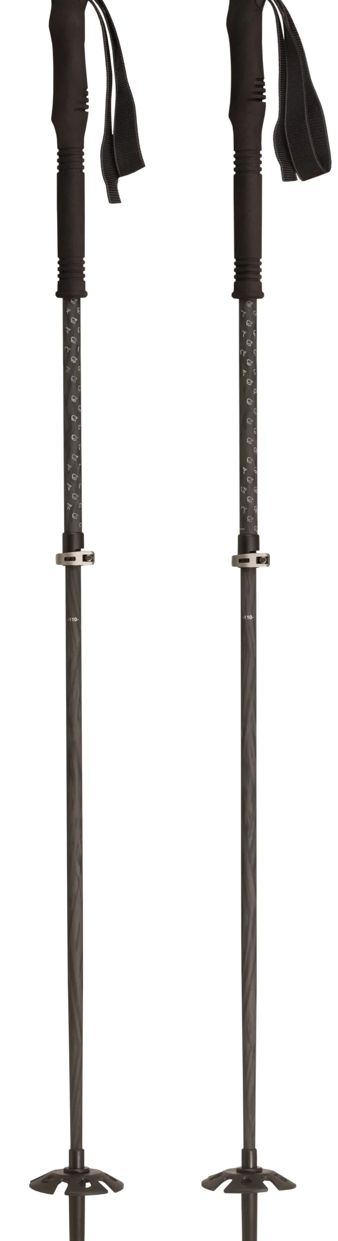Skis|Ski-Norrøna Lofoten Adjustable Carbon Poles Caviar Black