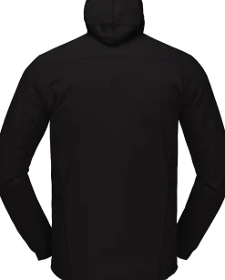 Jakker/Overdeler-Norrøna Lofoten Hiloflex200 Hood M's Caviar Black