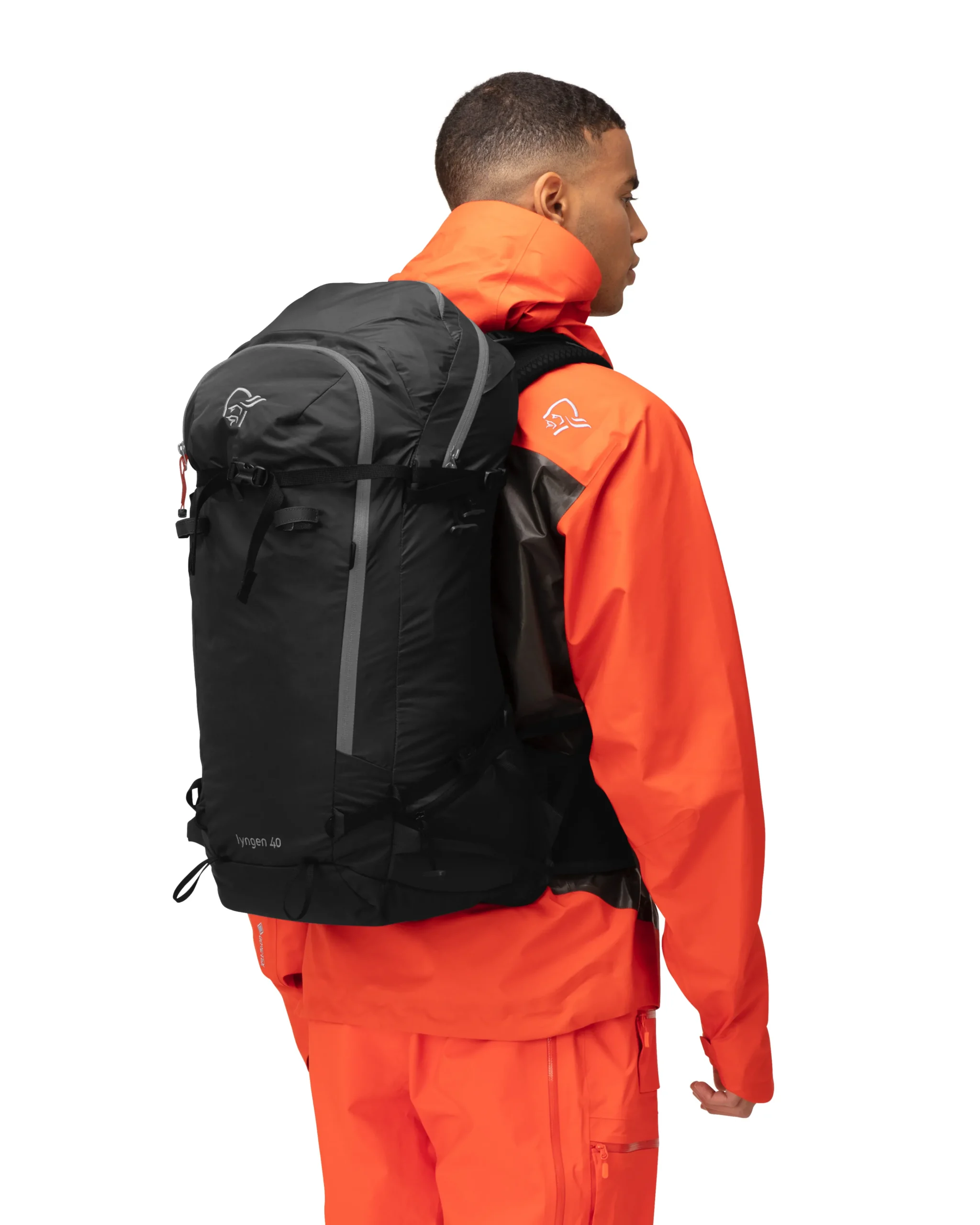 Ryggsekk|Ryggsekk-Norrøna Lyngen 40L Pack Caviar Black