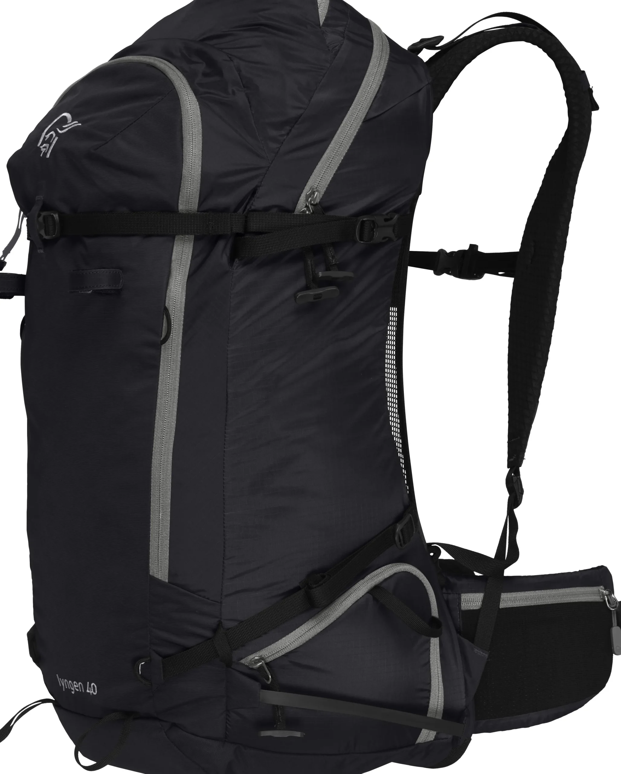Ryggsekk|Ryggsekk-Norrøna Lyngen 40L Pack Caviar Black