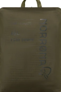 Ryggsekk|Tilbehør-Norrøna Econyl70 65L Rain Cover Unisex Olive Night