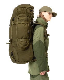 Ryggsekk|Ryggsekk-Norrøna Recon Para Ranger 120L Synkron Pack Green