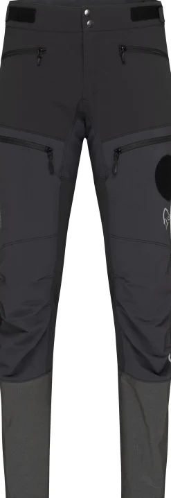 Bukser-Norrøna Trollveggen Flex1 Rescue Pants M's Caviar Black