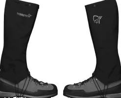 Gamasjer|Gamasjer-Norrøna Trollveggen Gore-Tex Gaiters Caviar Black