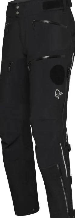 Bukser-Norrøna Trollveggen Gore-Tex Pro Rescue Pants Unisex Caviar Black