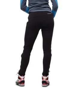 Tights/Longs-Norrøna Trollveggen Warmwool2 Stretch Tights W's Caviar Black