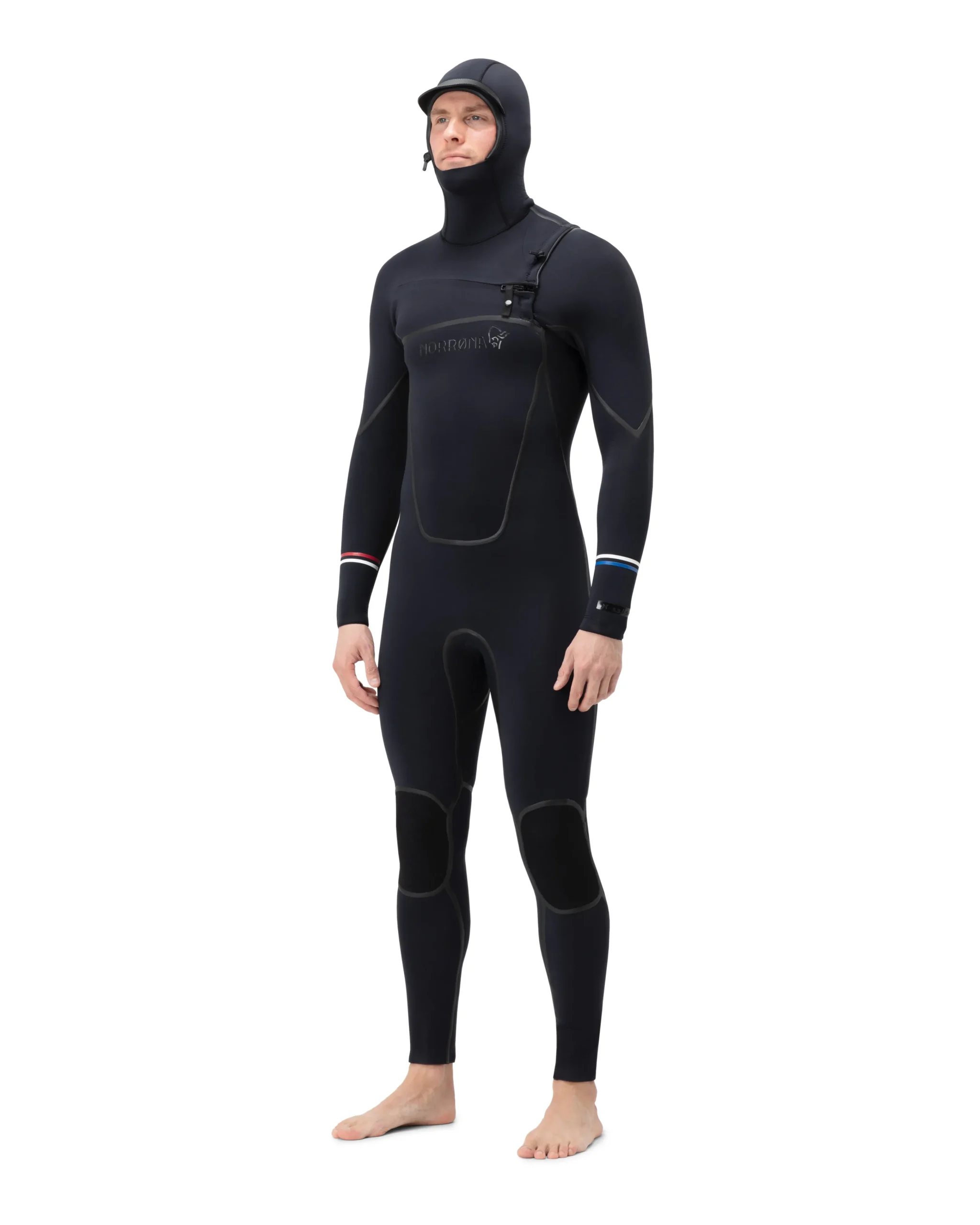 Våtdrakter|Våtdrakter-Norrøna Unstad 5.5/5/4 Hooded Wetsuit M's Caviar Black