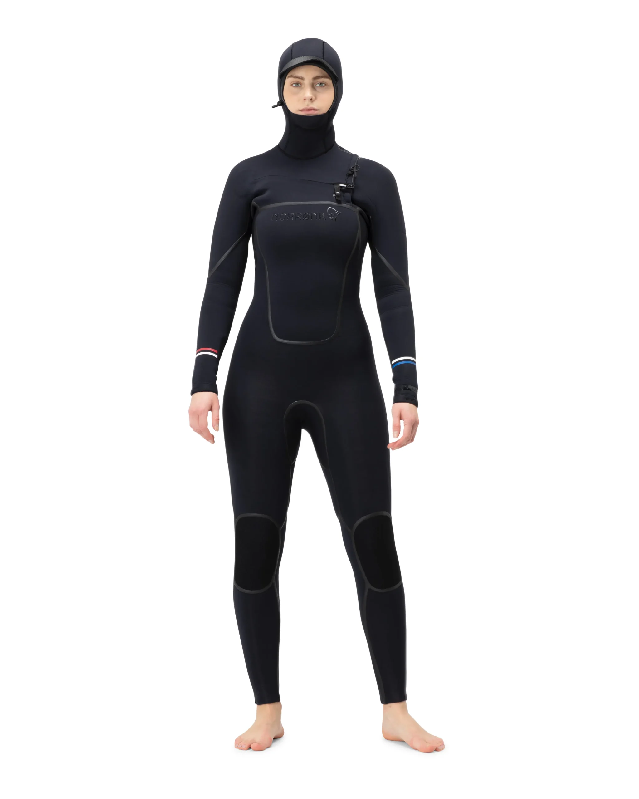 Våtdrakter|Våtdrakter-Norrøna Unstad 5.5/5/4 Hooded Wetsuit M's Caviar Black